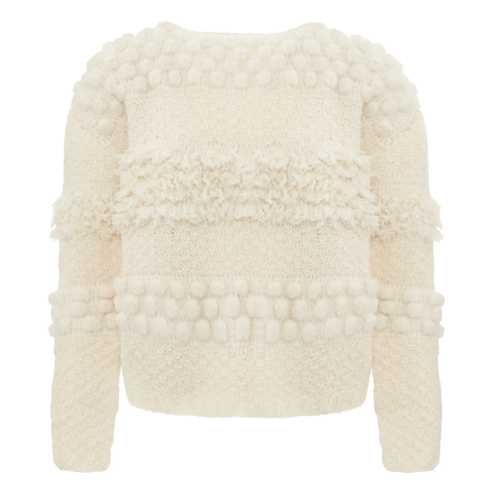 Stella Pardo Ecru Philibert Superfine Alpaca Jumper