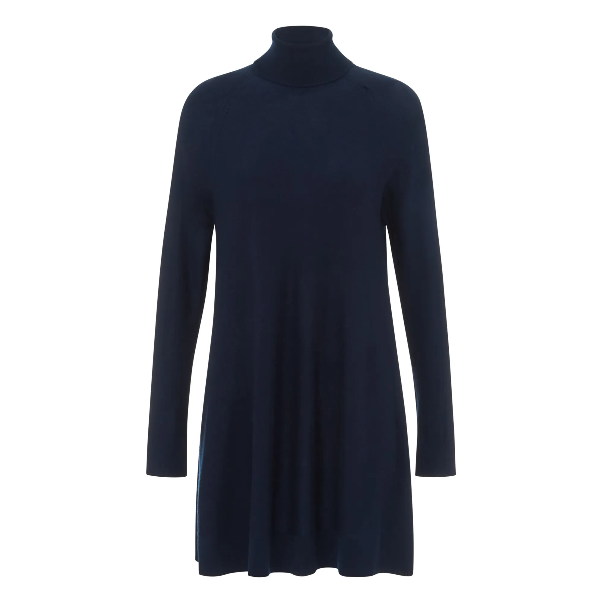 Laurence Bras Navy Blue Jack Dress Extra Fine Merino Wool