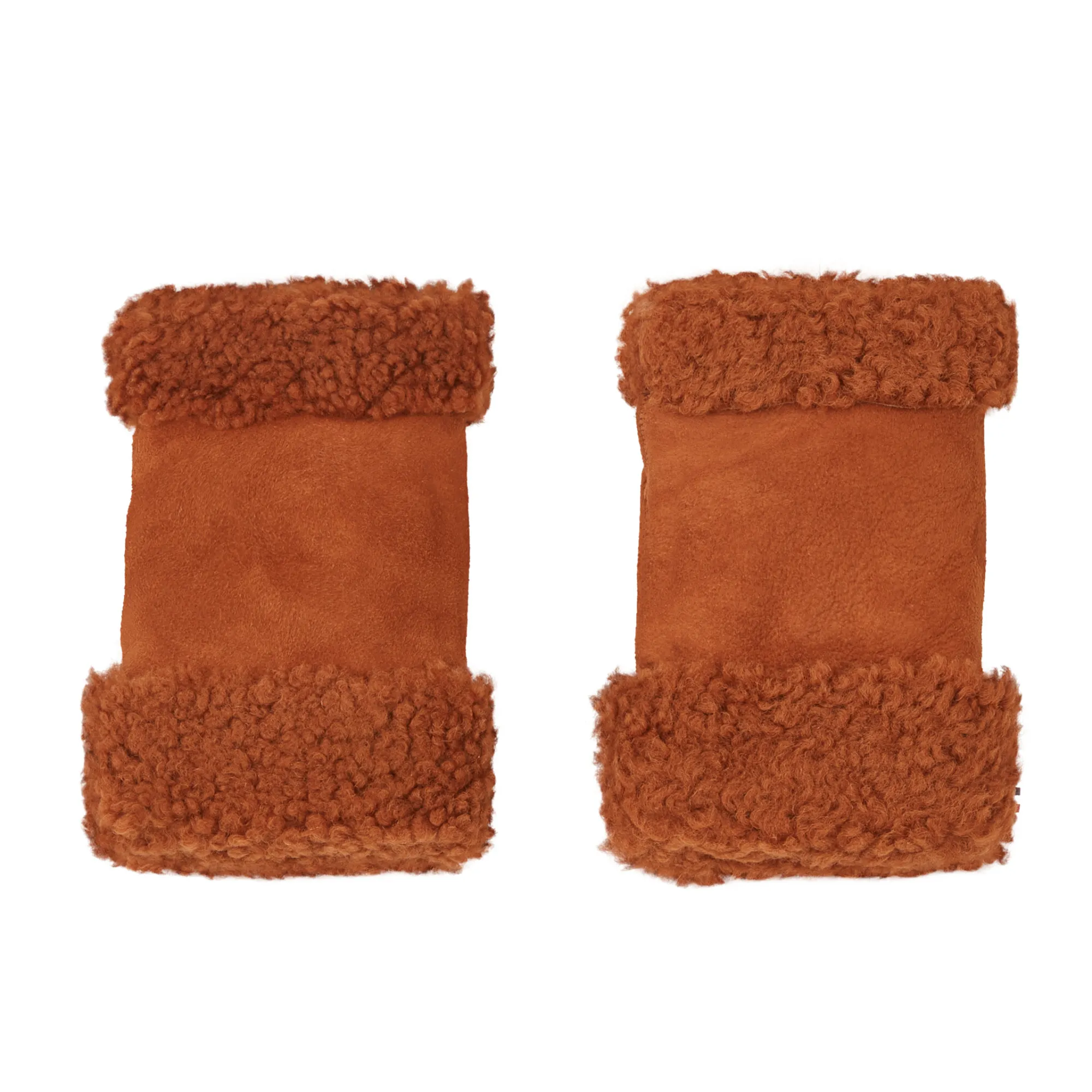 Toasties Brown Merino Sheepskin Hand Warmers
