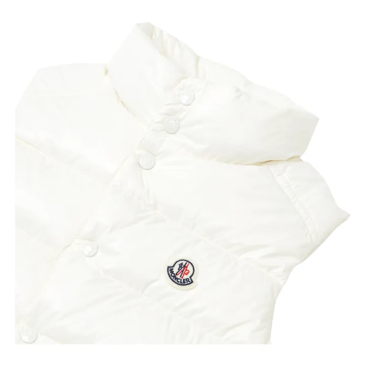Moncler Gilet senza maniche Tib Bianco Smallable