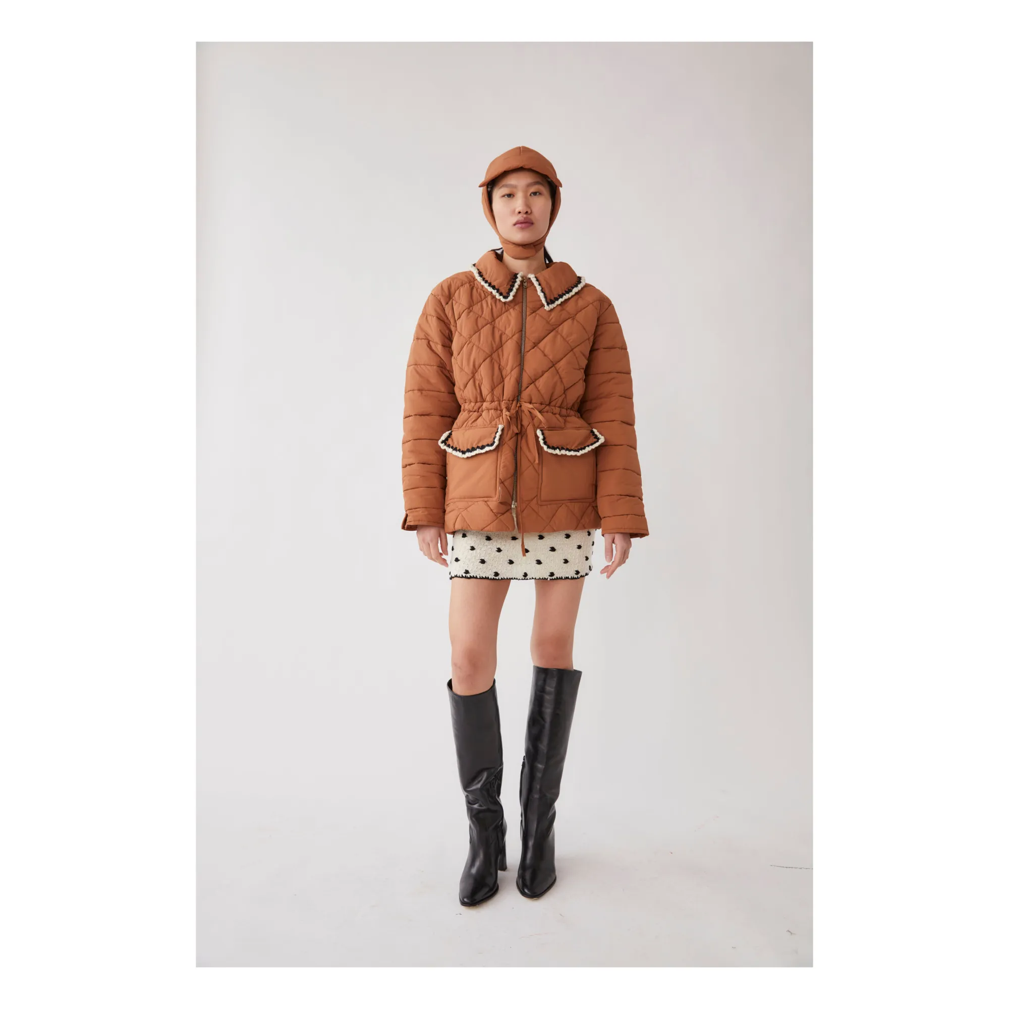 Tach Clothing - Blossom Quilted Jacket - Camel | Smallable