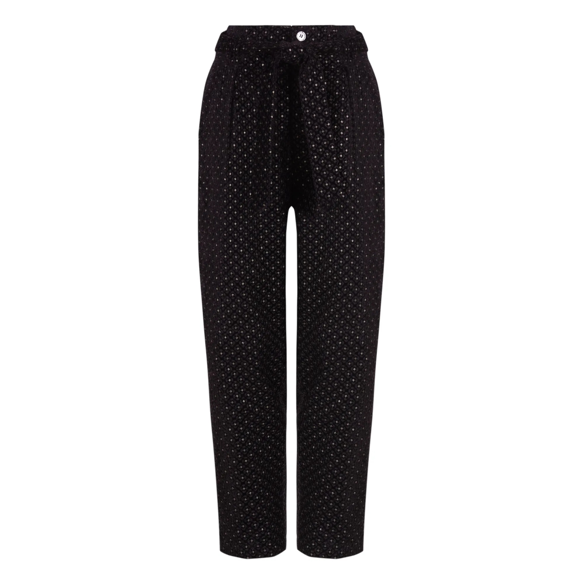 Antik Batik Black Talido Velour Trousers