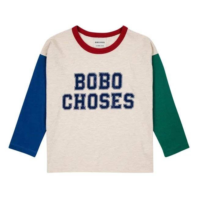 Exclusivo Bobo Choses x Smallable - Camiseta de algodón orgánico | Crudo