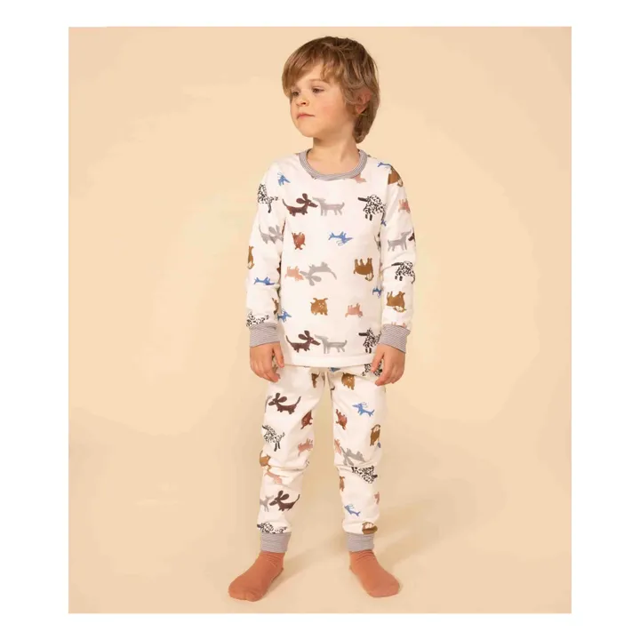 Pyjama Enfant Garçon à Colorier Soi-même - Ensemble 2 Pièces En Tissu Doux, Coutures Plates