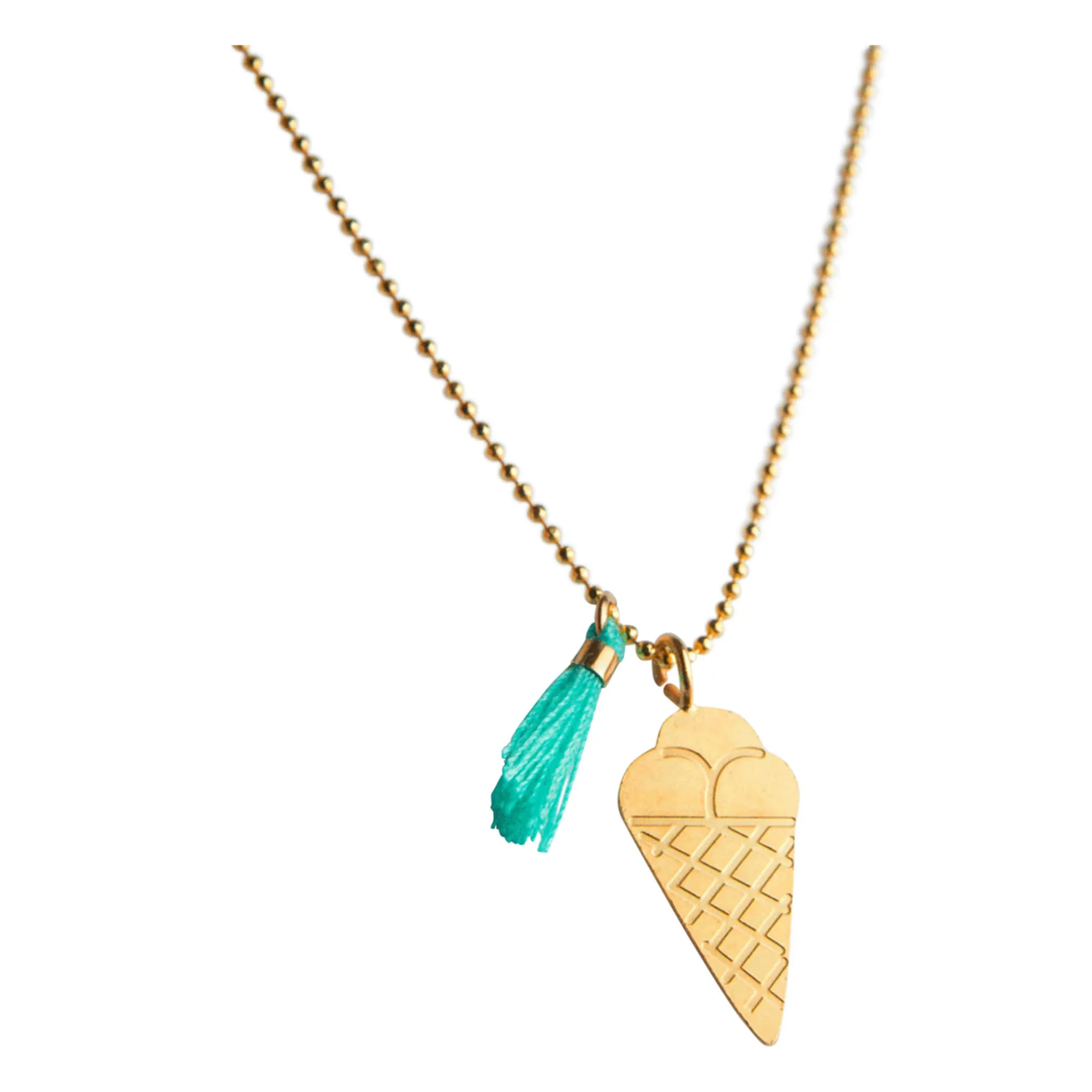 Adorabili Gold Ice Pendant