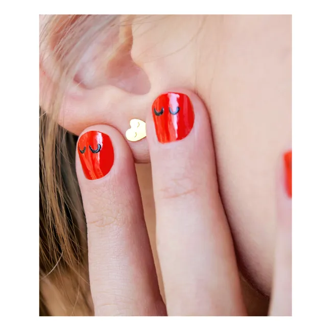 Boucles d'oreilles Cœur | Doré