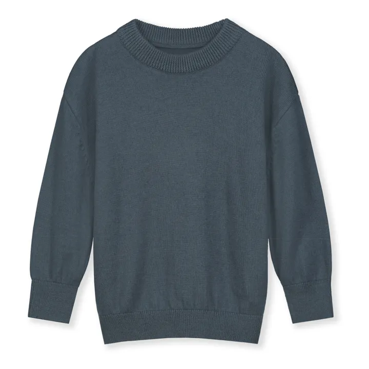 Pull Fin | Bleu gris- Image produit n°0