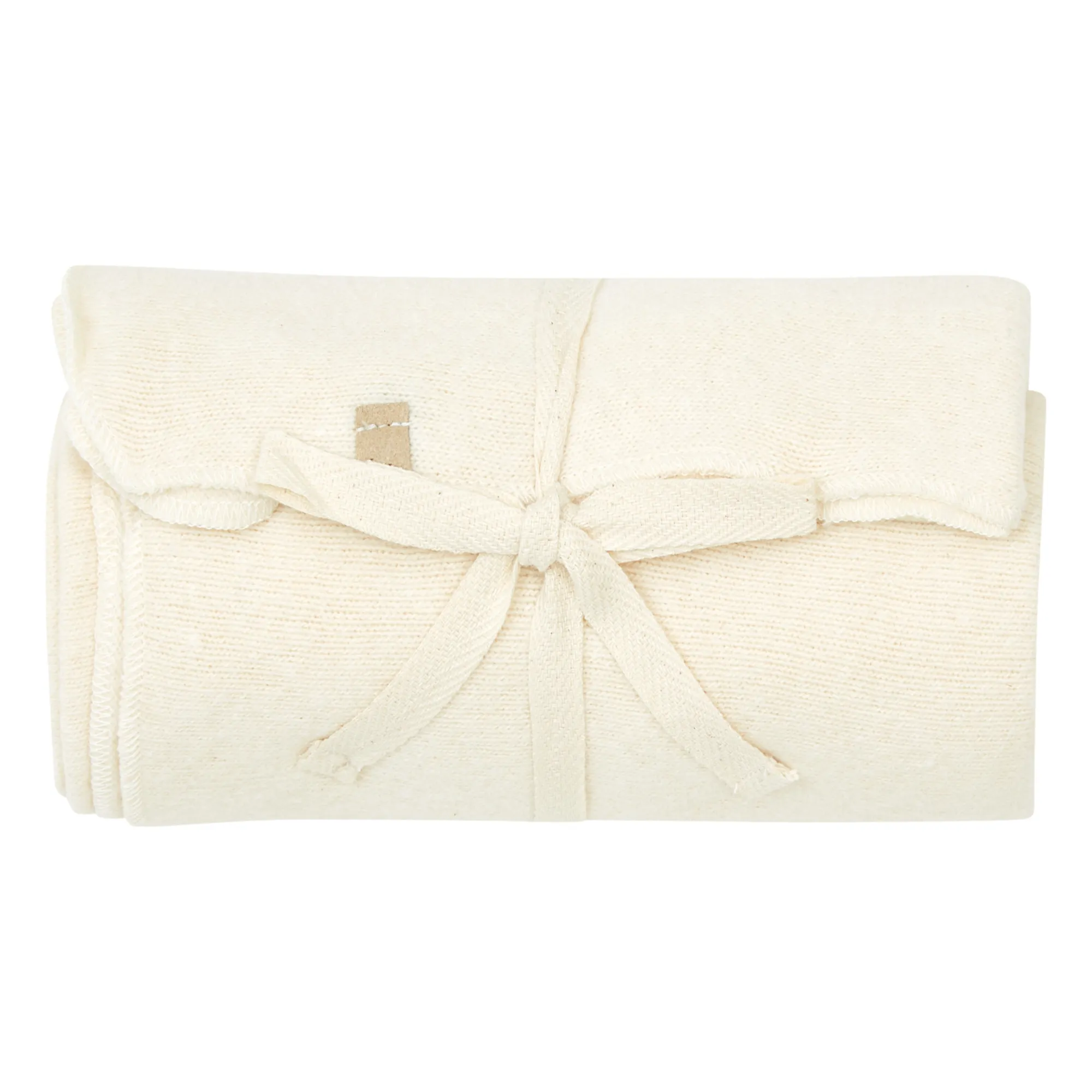 1+ In The Family Ecru Asis Recycled Fibre Blanket