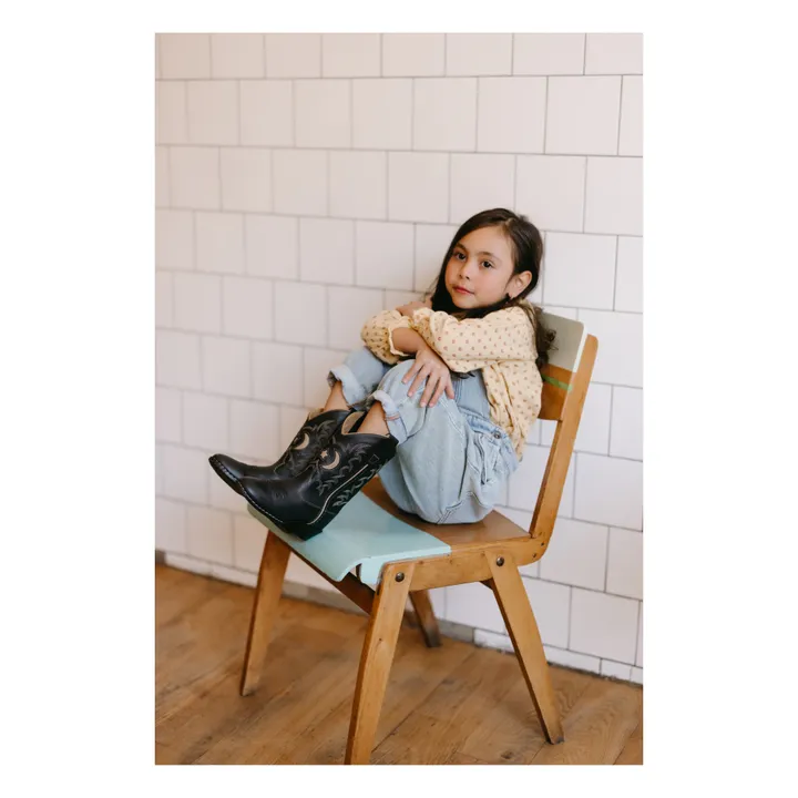 Mars Santiag boots | Black- Product image n°1