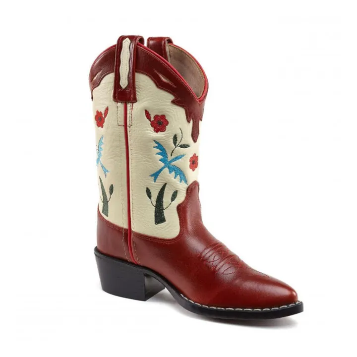 Bottes Santiags Bluebird | Rouge- Image produit n°0
