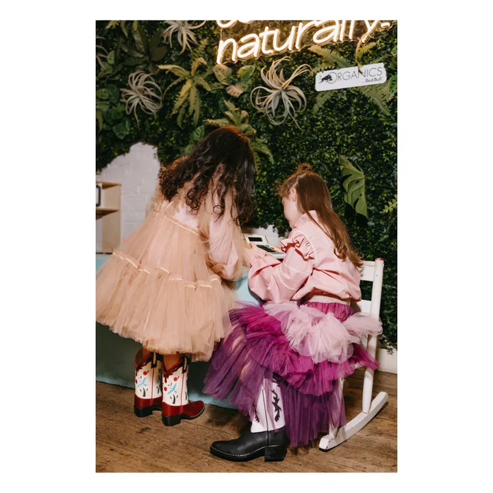 Bottes Santiags Bluebird | Rouge- Image produit n°1