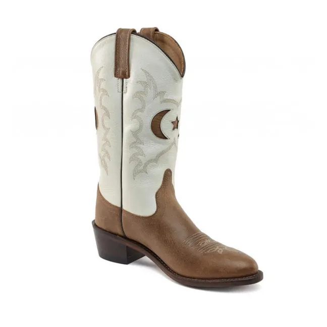Milkeyway Santiag boots | Brown