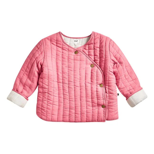 Quilted Jacket | Pink
