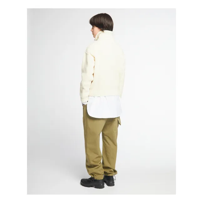 Pull Fly Deck Laine | Blanc