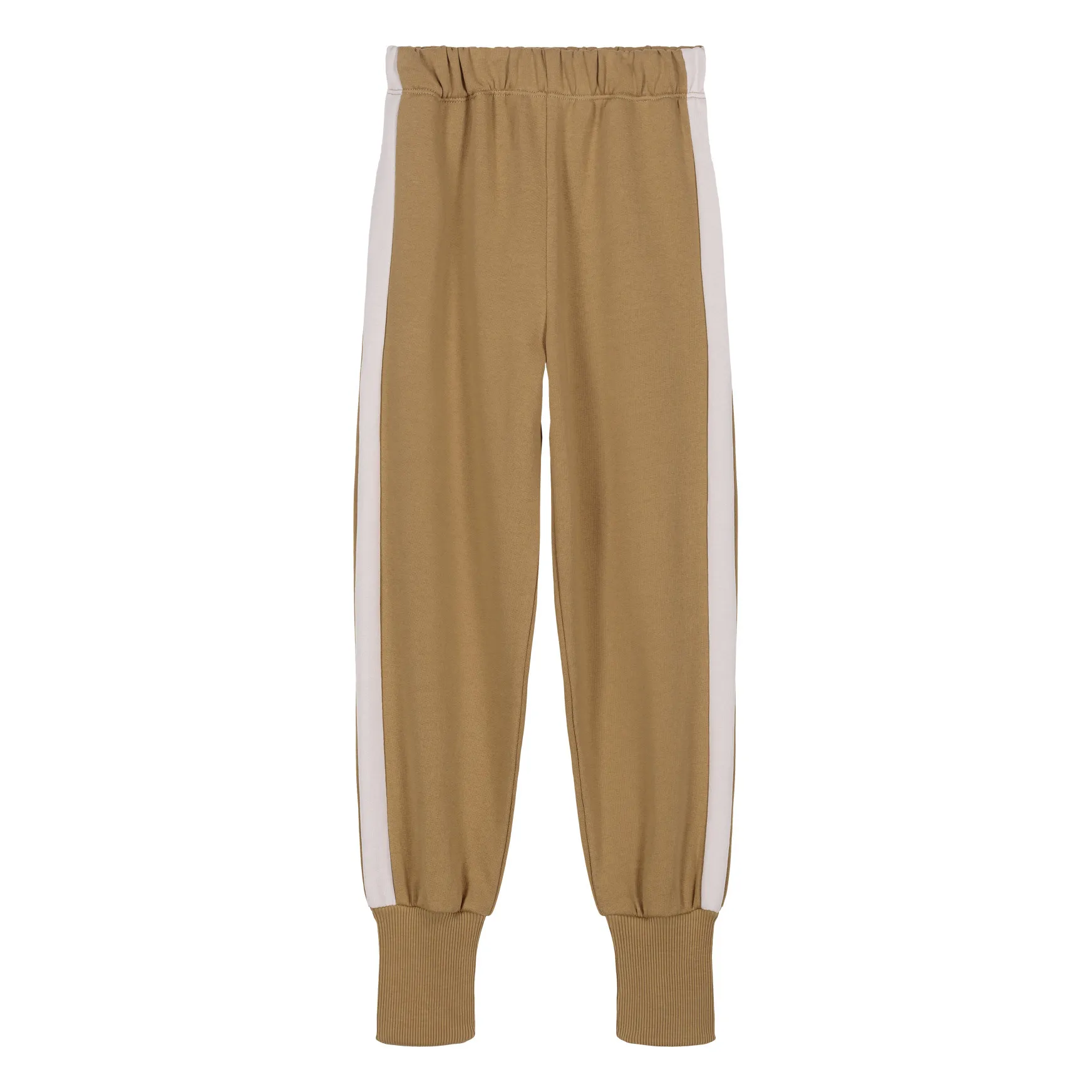 We Are Kids Camel Charles Organic Cotton Fleece Jogger