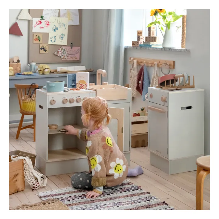 Lave-vaisselle en bois- Image produit n°1