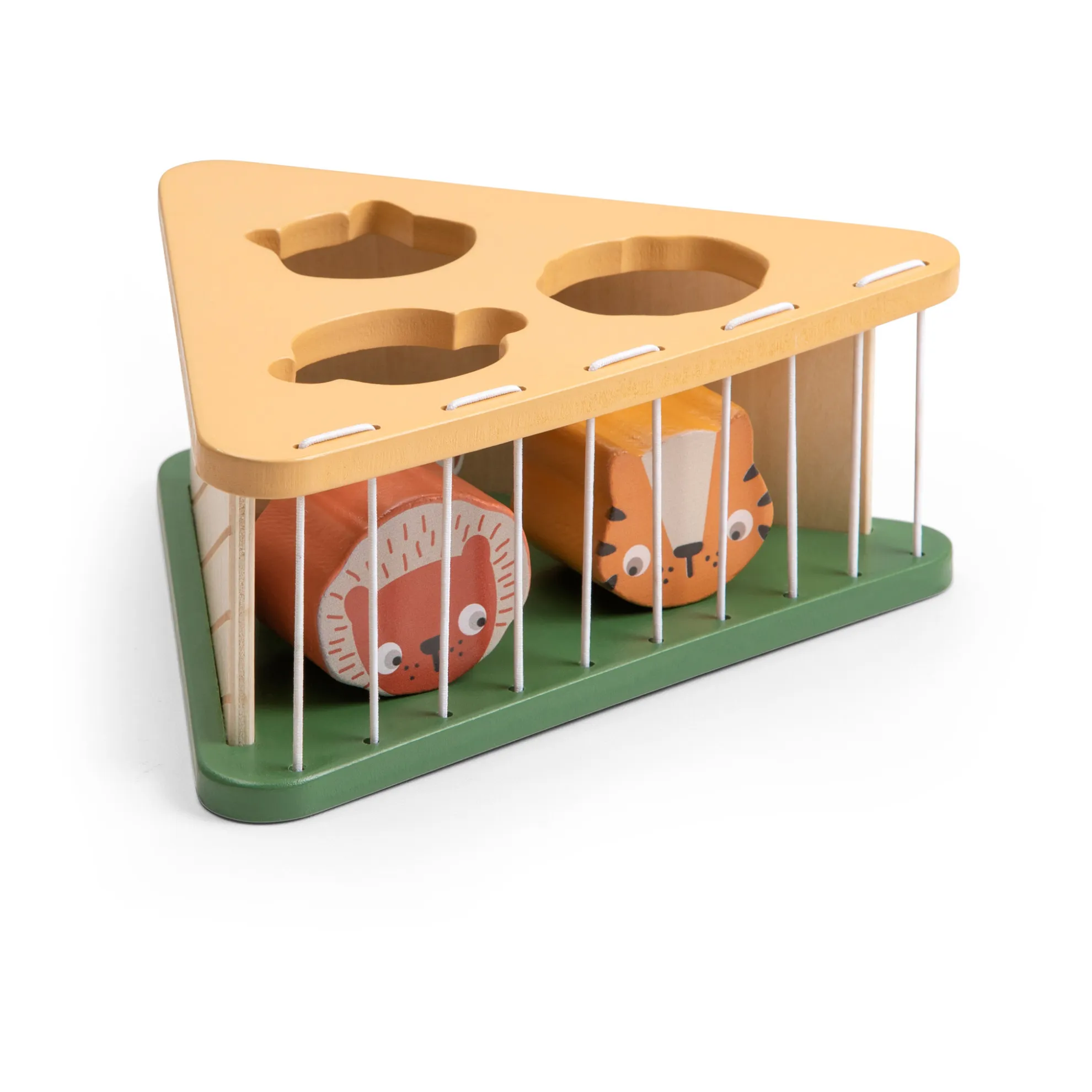 Sebra Multicoloured Wildlife Shapes Box