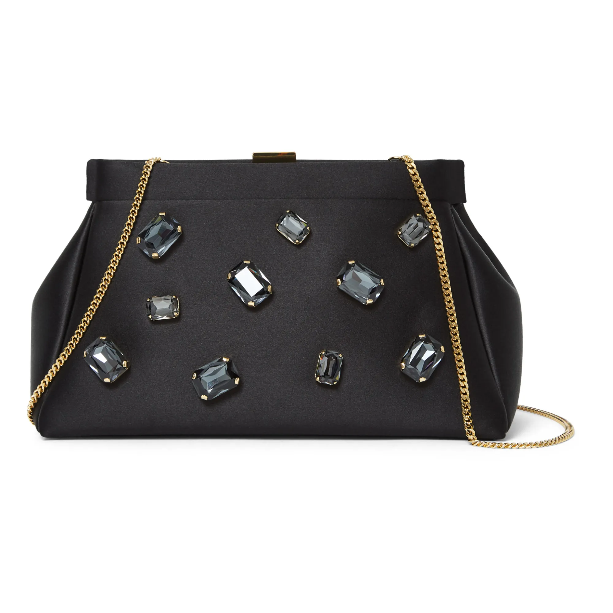 DeMellier - Cannes clutch bag - Black | Smallable