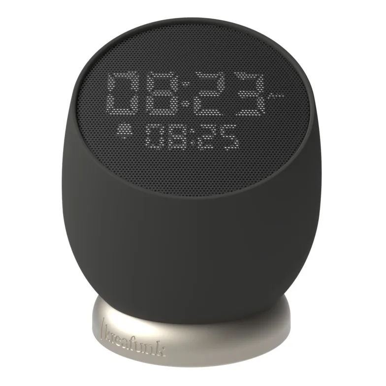 Kreafunk Black Bell Alarm Clock