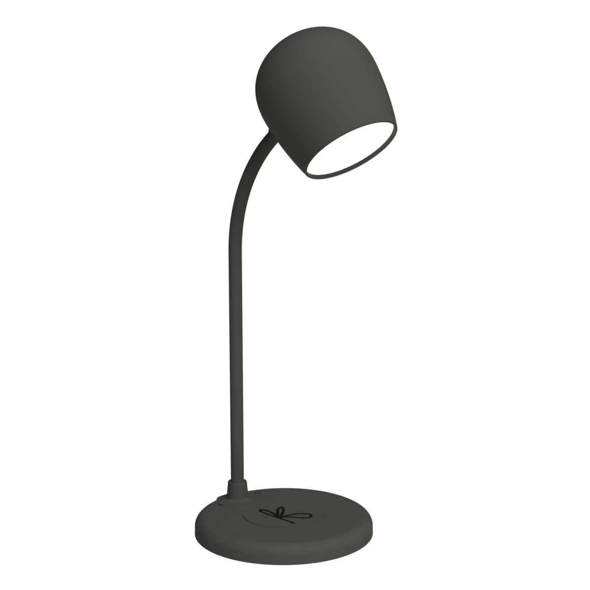 Kreafunk Black Lamp With Ellie Cordless Charger