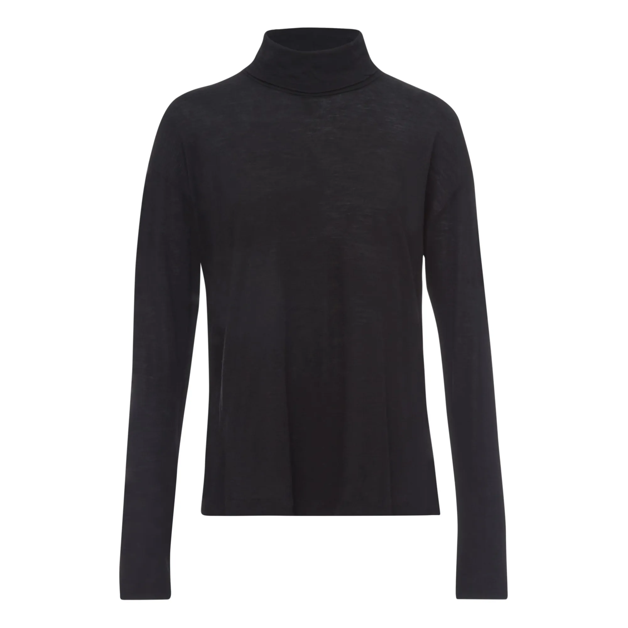 Pomandère Black Virgin Wool Jumper