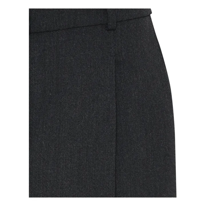 Pantalones Theis de lana virgen | Gris Antracita- Imagen del producto n°7
