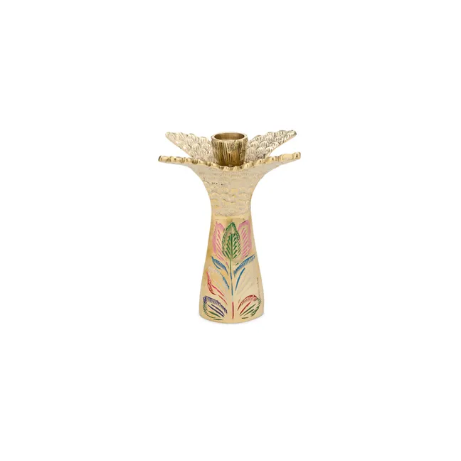 Miracle Fish candlestick | Gold