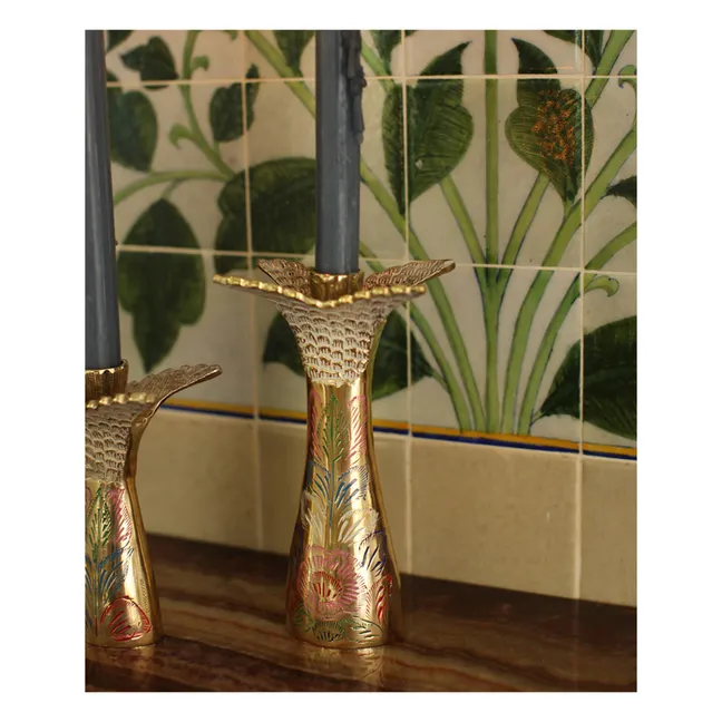 Candelabro Miracle Fish | Gold