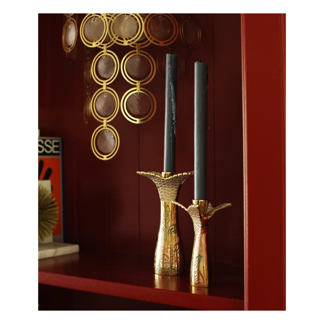 Miracle Fish candlestick | Gold