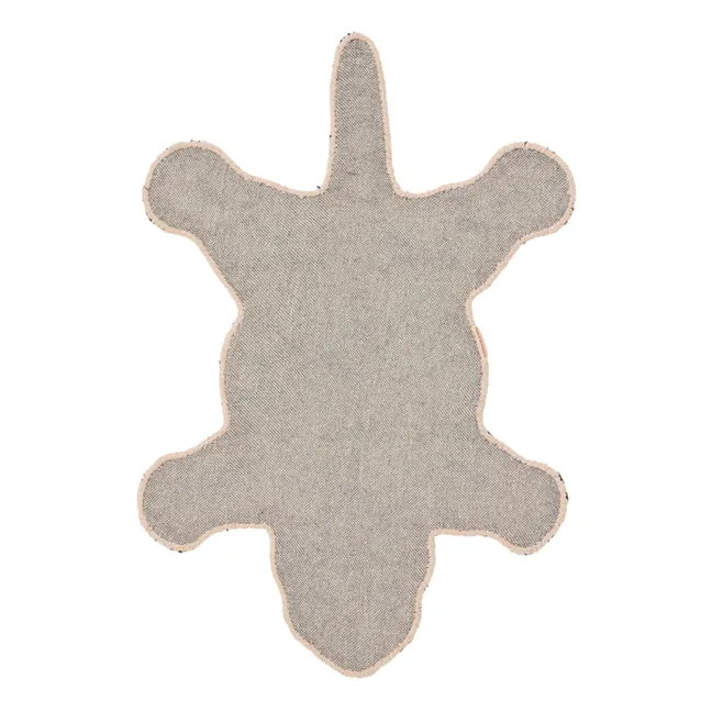 Majestic Tiger-Teppich aus Wolle | Pfirsichfarben