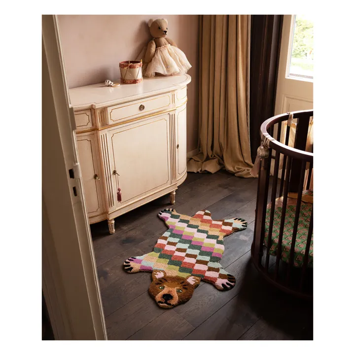 Tapis ours Archie en laine- Image produit n°2