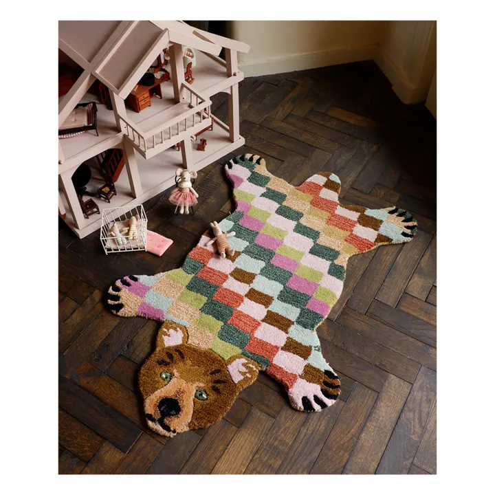 Tapis ours Archie en laine- Image produit n°4