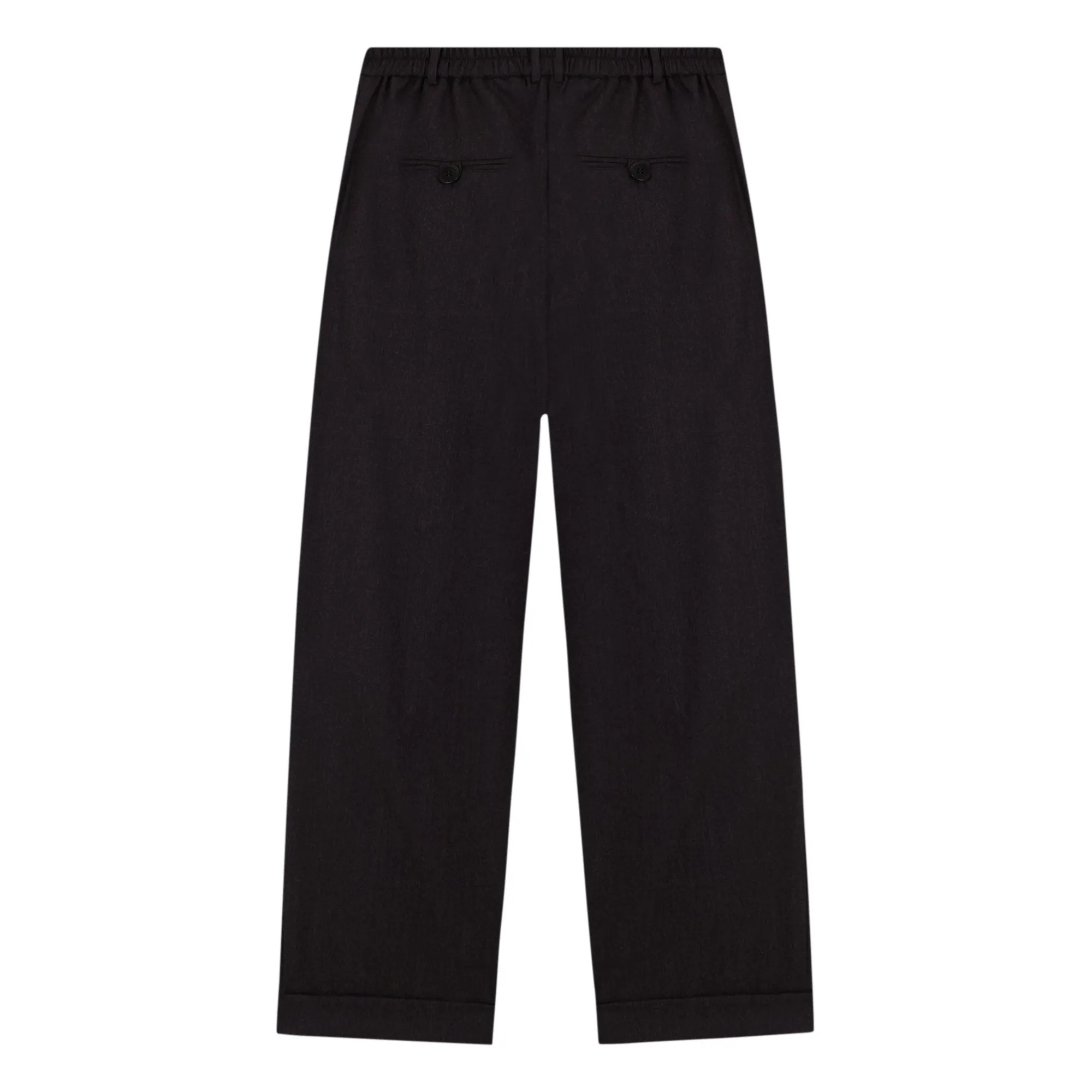 Pantalon Masculine Laine | Gris anthracite- Image produit n°4