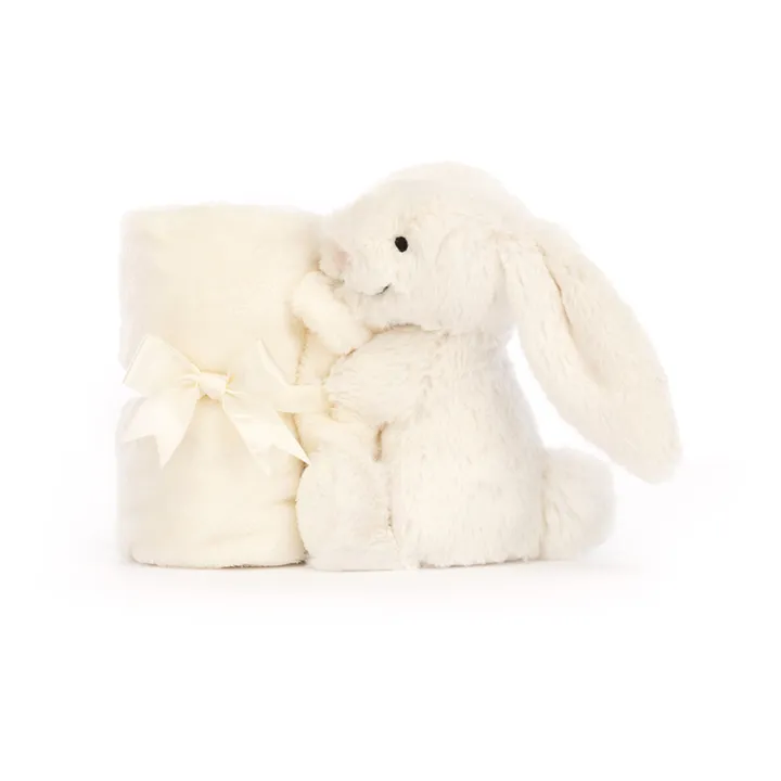 Peluche manta conejo Bashful | Crema- Imagen del producto n°1