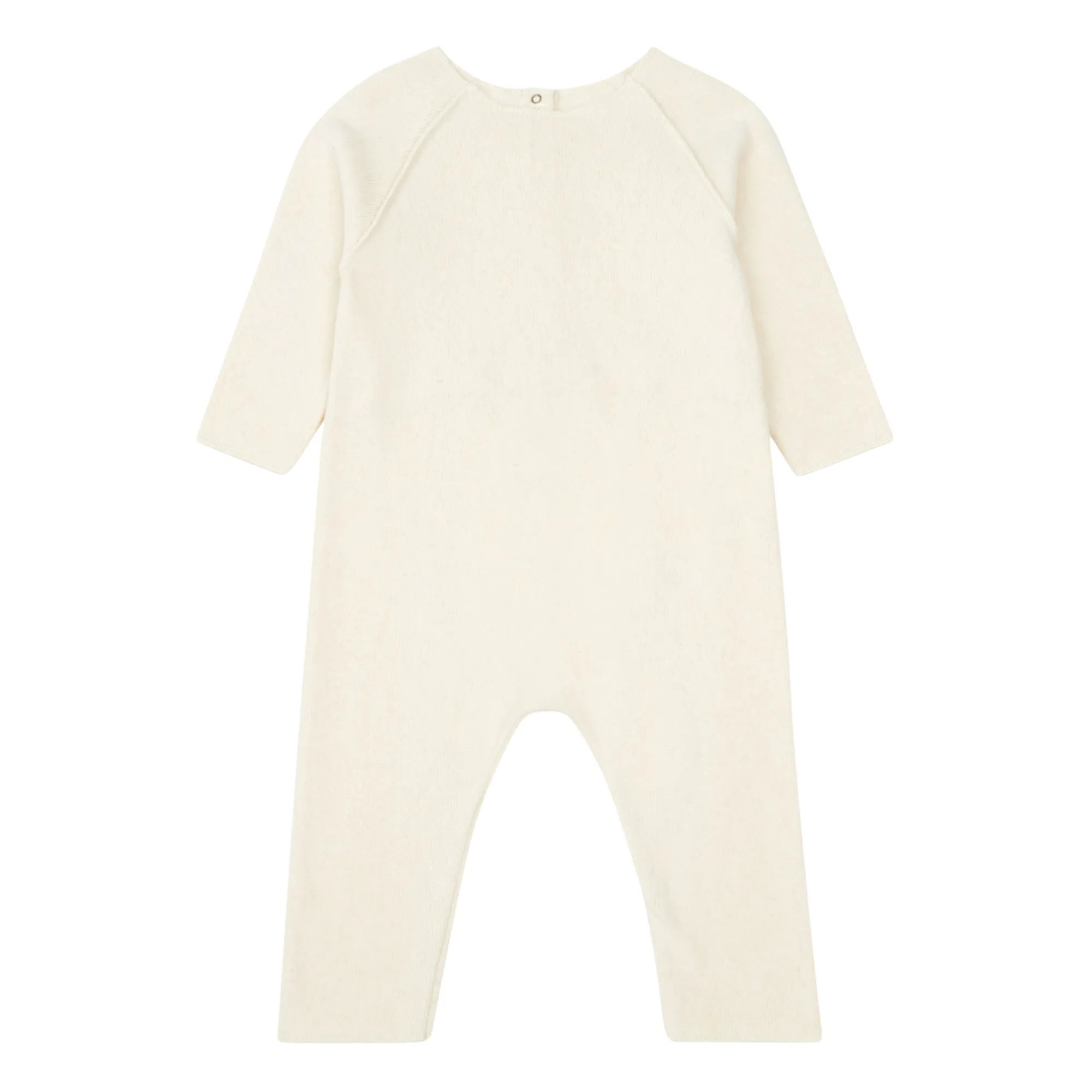 Zhoe & Tobiah Ecru Knitted Jumpsuit