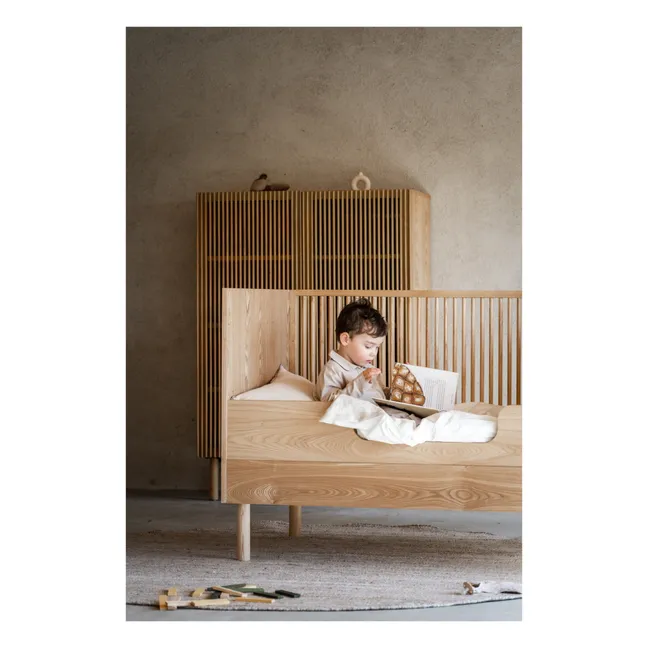 Barriera per lettino da bambino, modello: Hai No Ki - 70x140 cm