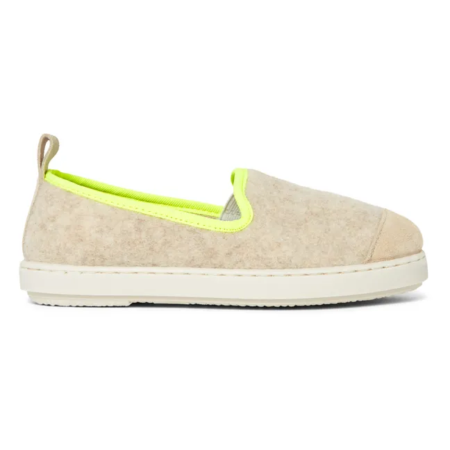 AW Slippers | Fluorescent yellow