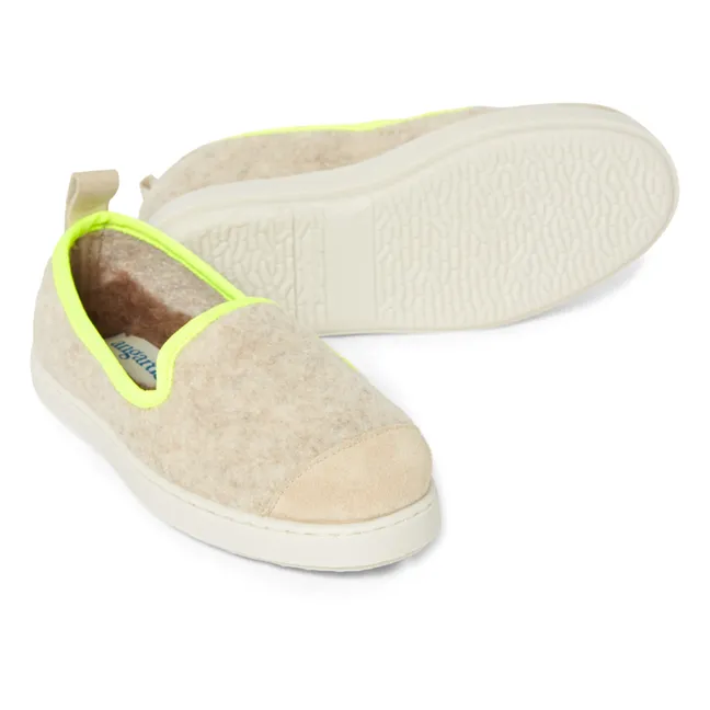 AW Slippers | Fluorescent yellow