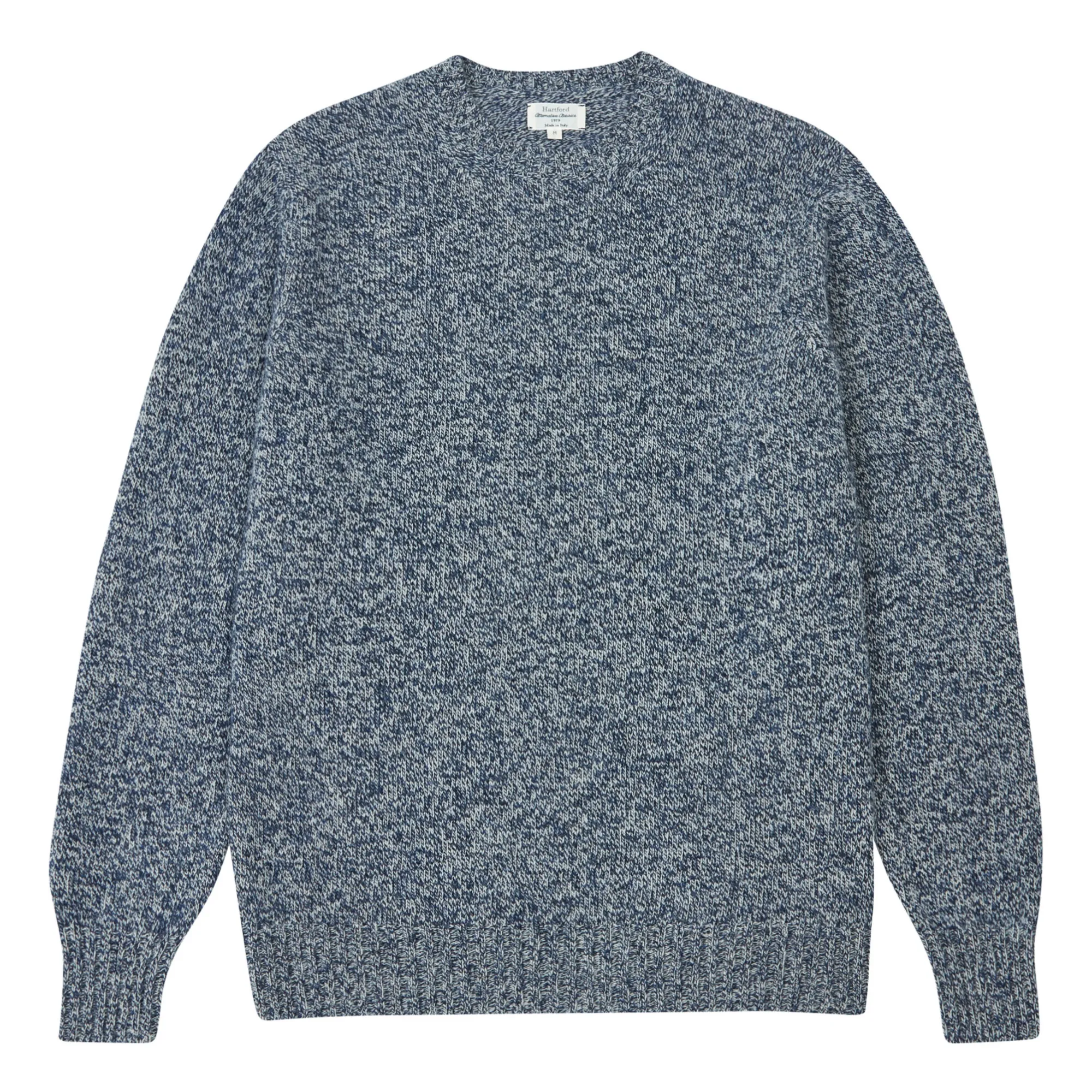 Hartford Indigo Blue Shetland Sweatshirt