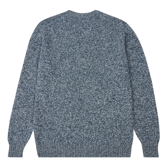Shetland sweatshirt | Indigo blue