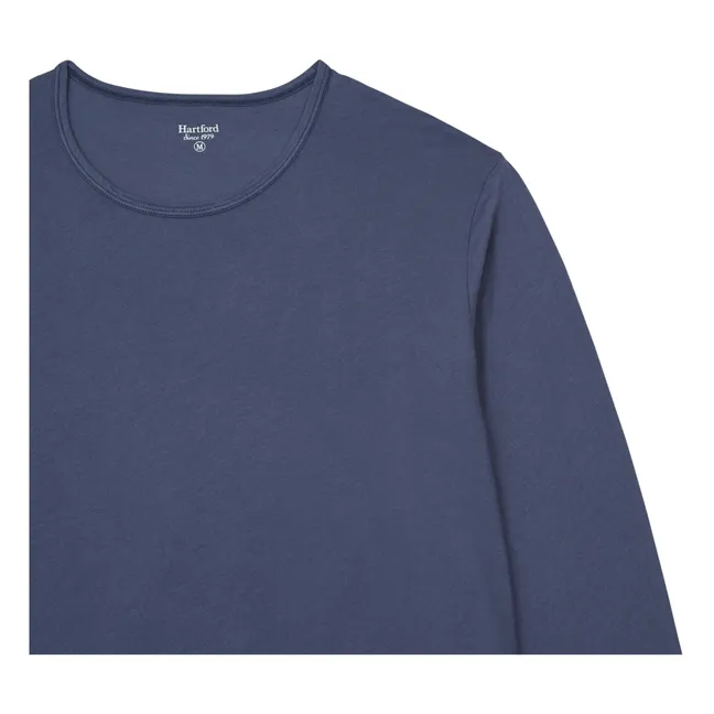 Crew T-shirt | Grey blue