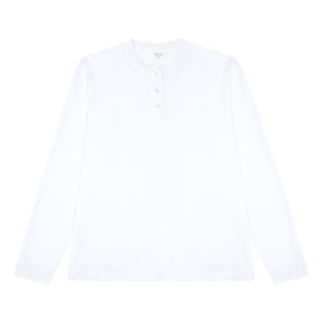 Henley T-shirt  | White