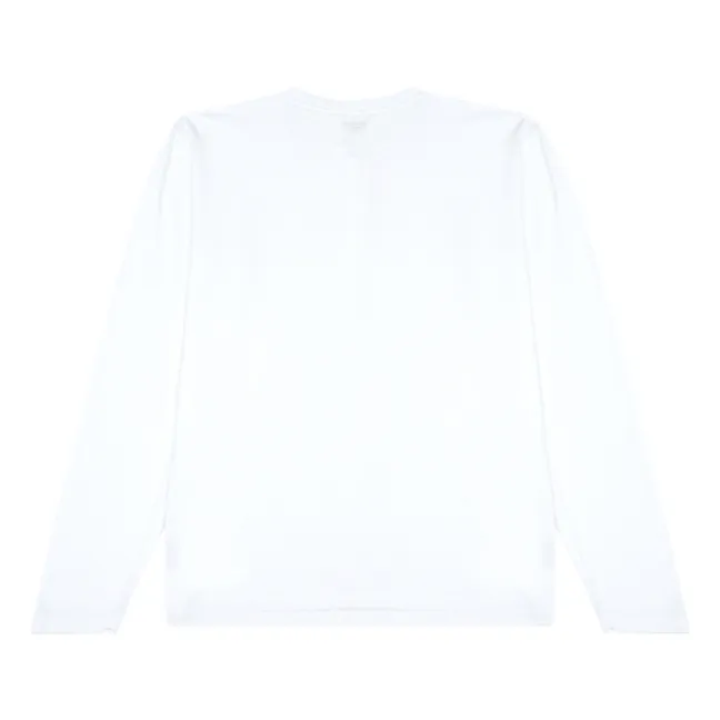 Camiseta Henley | Blanco
