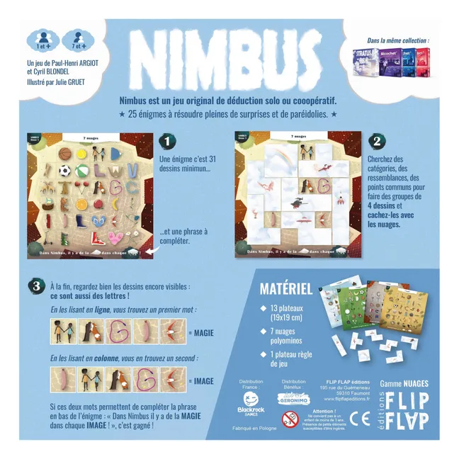 Juego Nimbus (escalas de nubes) 