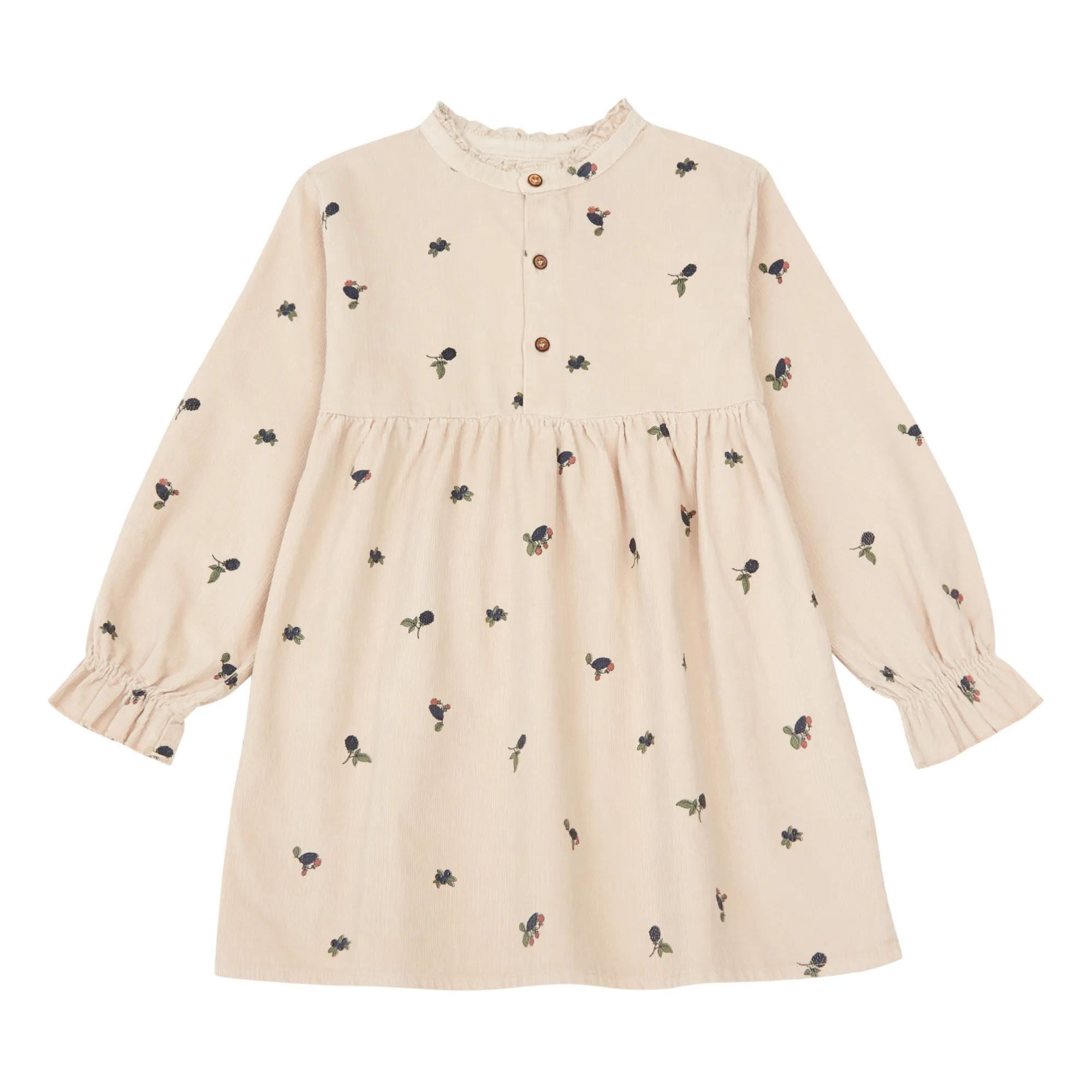 Búho Powder Pink Milleraies Forest Velvet Dress