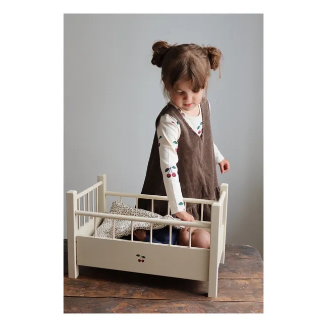 Cama de muñecas de madera FSC | Crudo