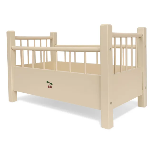 FSC wooden doll's bed | Ecru