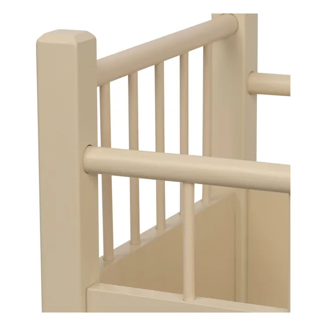 Cama de muñecas de madera FSC | Crudo