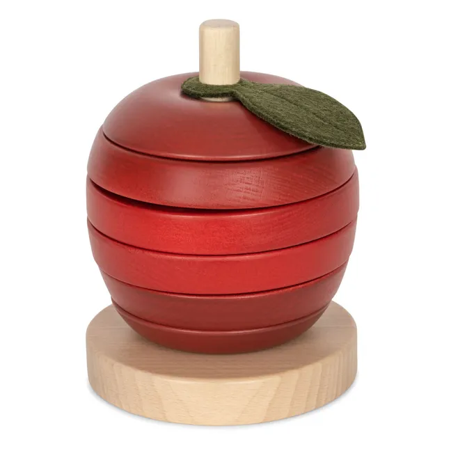 Stacking apple in FSC wood | Red