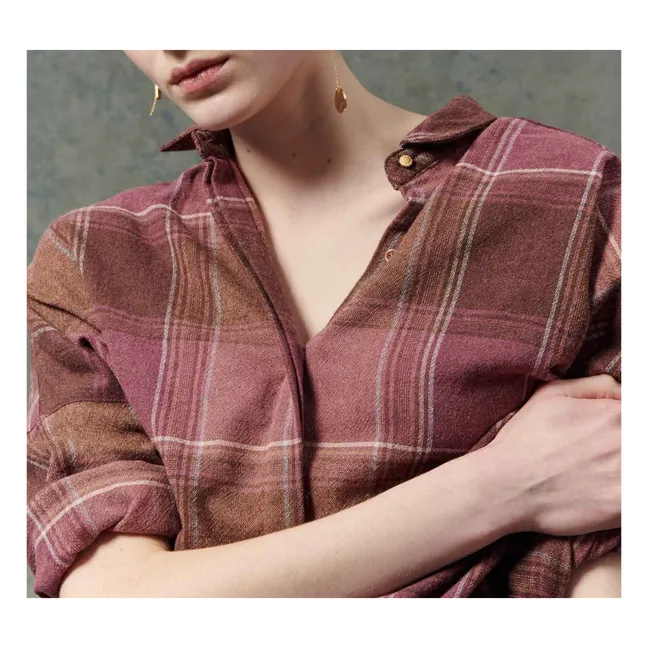 Camicia in lana Deliwool | Palissandro